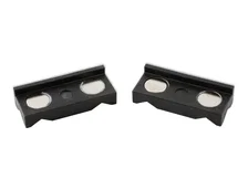 4" Black Nylon Vice Jaws image 4