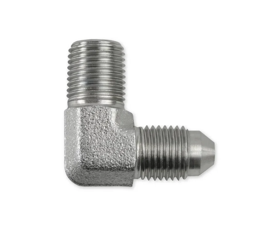 90 Degree Elbow Male AN -3 to 1/8" NPT