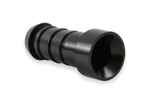Auto-Crimp Hose End - Straight - Size -6 - Black image 4