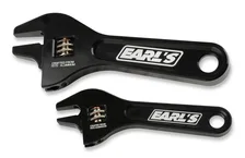 2-Piece Aluminum Adjustable AN Wrench Set image 1