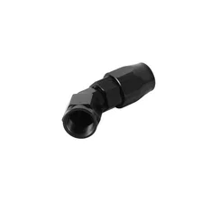 45 Degree Swivel-Seal® Hose End -6 AN - Black - Clamshell Package image 4