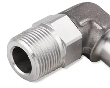 90 Degree 3/4" Hose to 1/2" NPT Male Elbow - with Swivel image 2