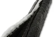 Flame Guard Insulation - Black w/ Hook-and-Loop Seam - 1 Foot image 7