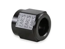 Auto-Crimp Hose End - Straight - Size -6 - Black image 3