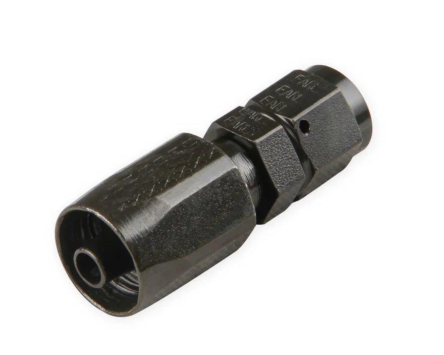 Power Steering Hose End-Black Chromate