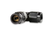 Adj. Low Profile 90 Degree Speed-Seal Hose End, -3 Hose Size, 3 Nut Size image 2