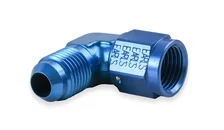 90 Degree -6 AN Male to -6 AN Female Swivel image 2