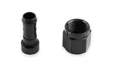 Auto-Crimp Hose End - Straight - Size -16 - Black image 2