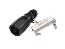 O.E. Fuel Line EFI Quick Connect -6 to 3/8" - Black image 1