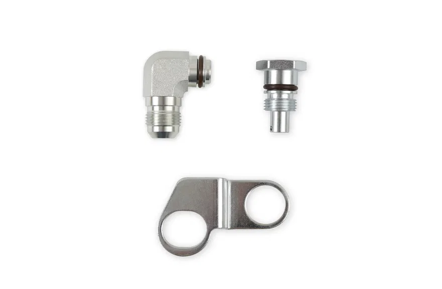 Remote Reservoir Adapter Kit for Saginaw Type II Power Steering Pumps