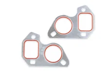 Electric Water Pump Block Adapters - Pair - Fits GM LS Engines image 2