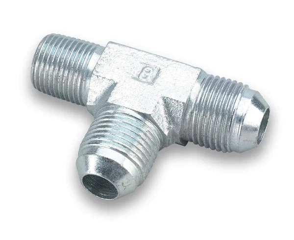 Male AN -3 "T" to 1/8" NPT on Run