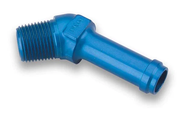 45 Degree 1/2" Hose to 3/8" NPT Male Elbow