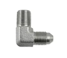 90 Degree Elbow Male AN -4 to 1/8" NPT image 1