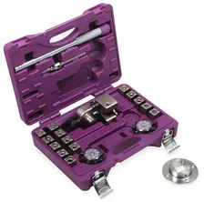 Professional Flaring Tool - 37°, 45°, and DIN Flares w/ Bench Mount image 2