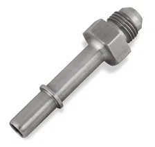 O.E. Fuel Line EFI Quick Connect 3/8" Tube to -6AN - Stainless Steel image 1