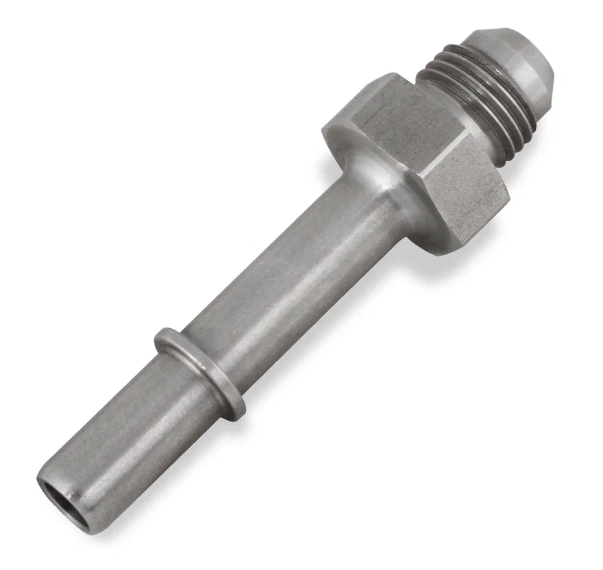 O.E. Fuel Line EFI Quick Connect 3/8" Tube to -6AN - Stainless Steel