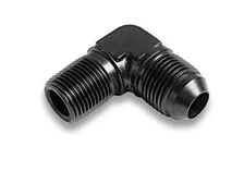 90 Degree Elbow Male AN -4 to 1/4" NPT image 1