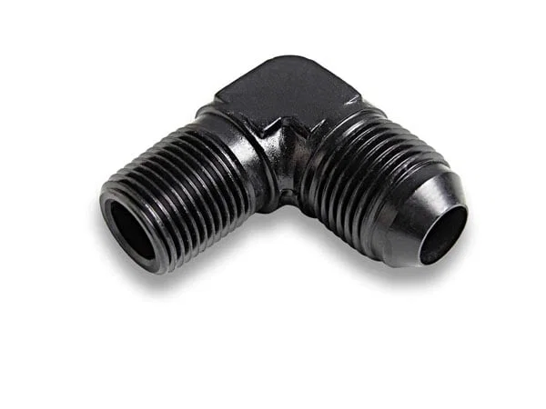 90 Degree Elbow Male AN -4 to 1/4" NPT