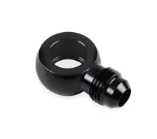 6 AN Male to 9/16" Banjo - Black image 1