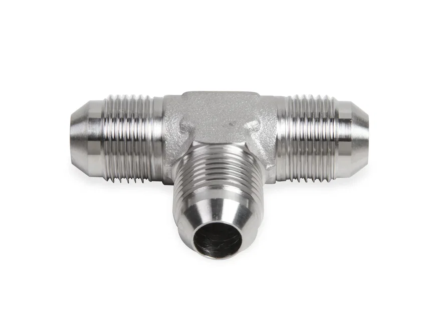 3 AN Male Tee - Stainless Steel