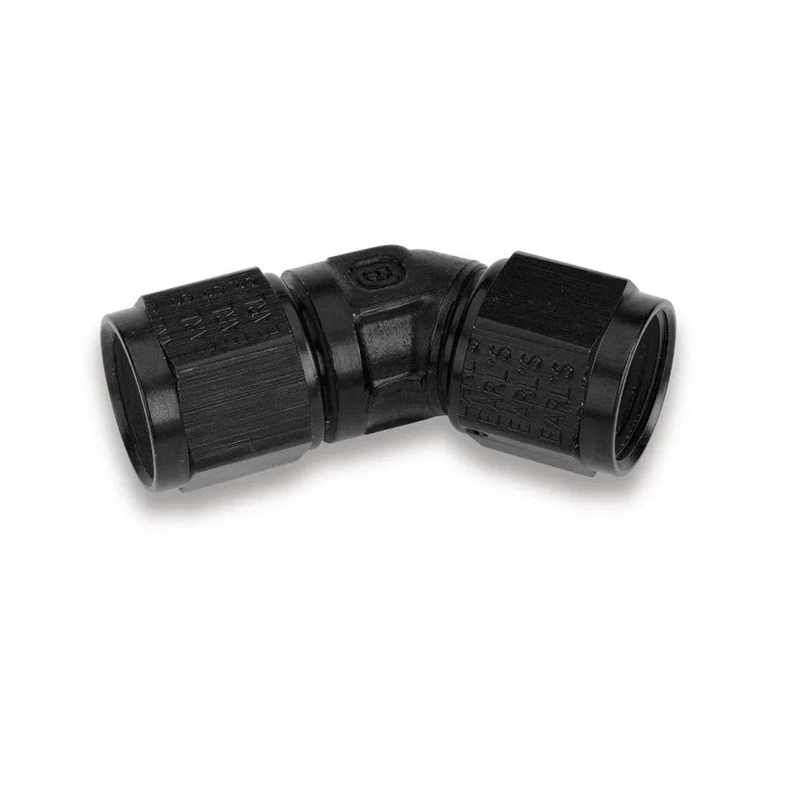 45 Degree -16 AN Female to Female Swivel
