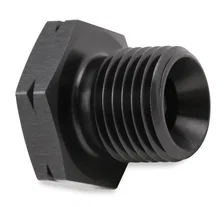 GM LS Oil Pressure Gauge Adapter Fittings - Black image 3
