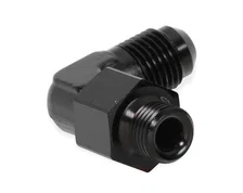 90 Degree -6 AN Male to 12mm x 1.25 Swivel image 2
