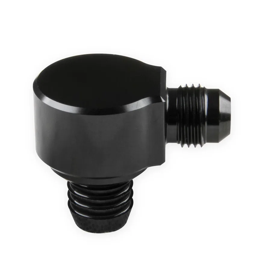 Brake Booster Check Valve - Billet Aluminum - 90 Degree