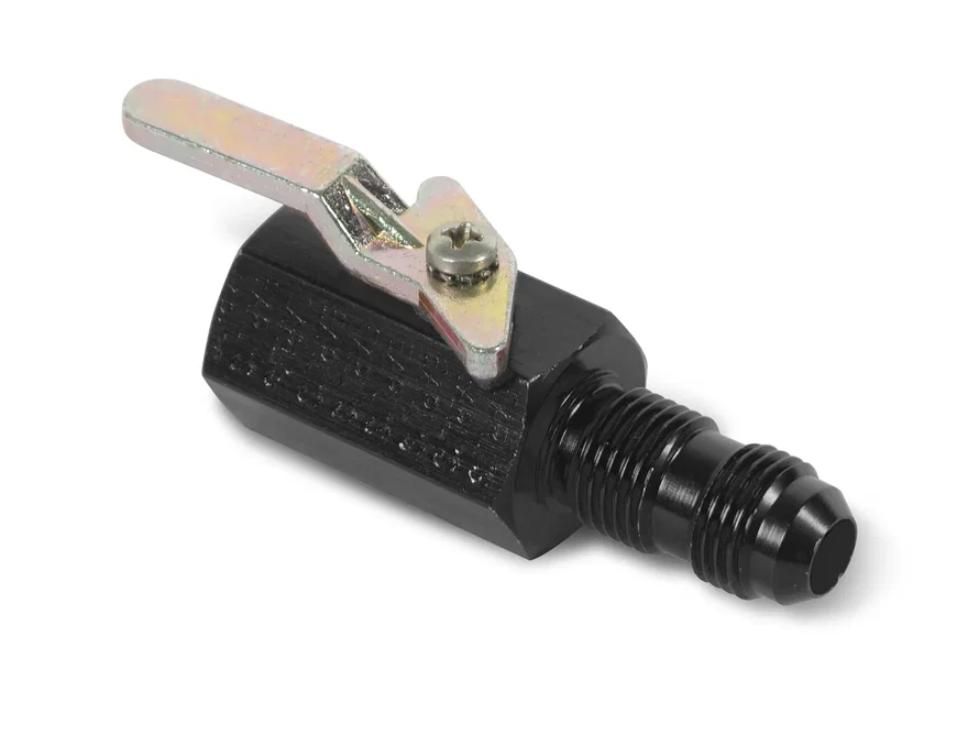Shut-Off Valve 1/2" NPT Female Inlet & -10AN Bulkhead Outlet