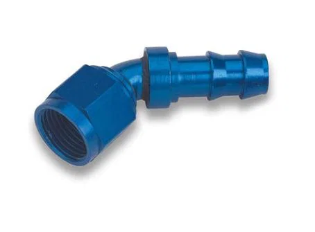 Super Stock™ 45 Degree -8 Female to 1/2" Barb