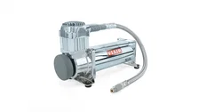 4 Gal. Polished Tank w/ Viair 444c chrome compressor, 1/4" & 3/8" fittings & tank mounting hardware image 3
