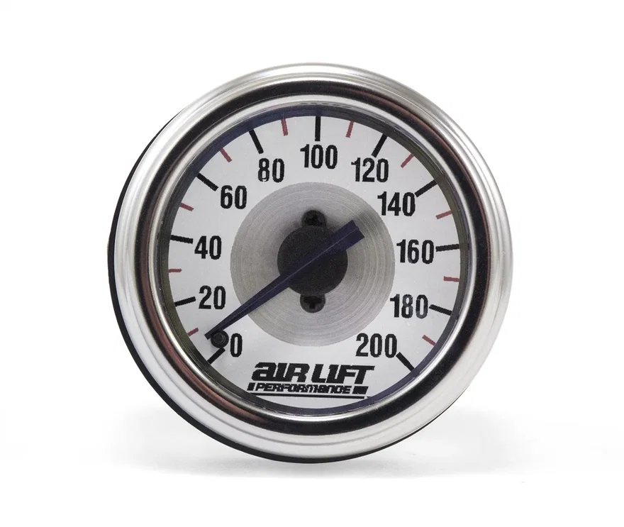 Single Needle Air Gauge; 200 PSI;