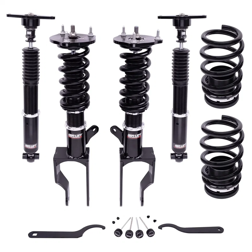 Coilovers front and rear kit for Tesla