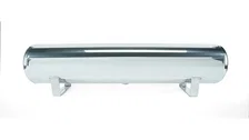 4 Gal. Polished Tank w/ Viair 444c chrome compressor, 1/4" & 3/8" fittings & tank mounting hardware image 2