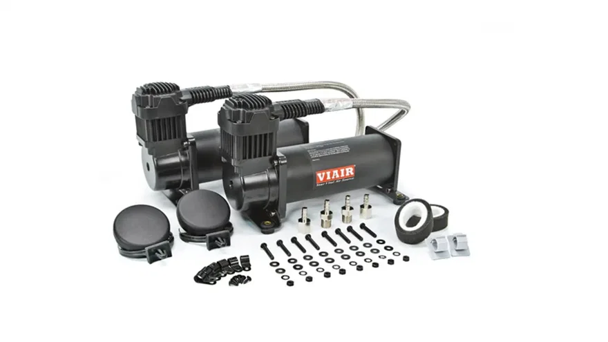 Viair 444C Dual Pack Compressor Stealth Black- 200 PSI