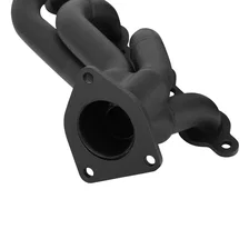 Shorty Headers - Black Painted image 4