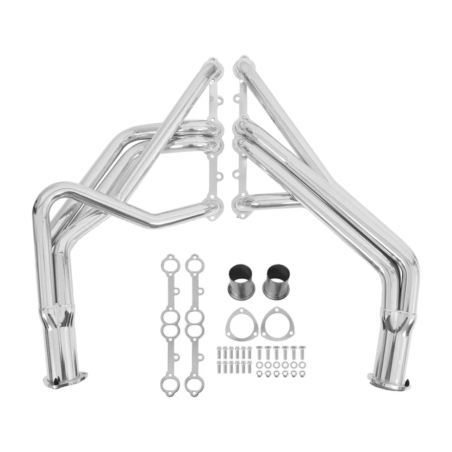 Long Tube Header - Ceramic Coated for Chevrolet