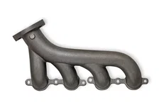 LS Swap Exhaust Manifolds - Natural Cast Finish image 5