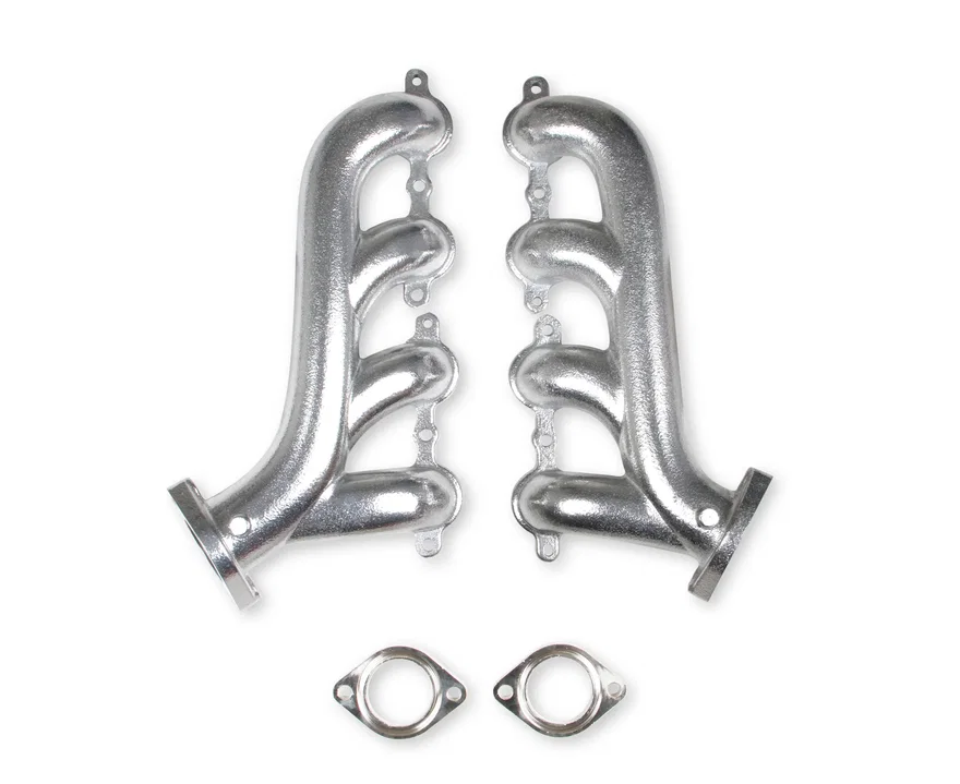 LS Swap Exhaust Manifolds - Silver Ceramic Finish