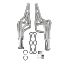 Long Tube Header - Ceramic Coated for Pontiac image 1