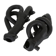 Shorty Headers - Black Painted for Ford image 3