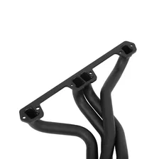 Long Tube Header - Black Paint for Jeep image 5