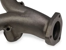 Rams Horn Exhaust Manifolds - Natural "Uncoated" image 2