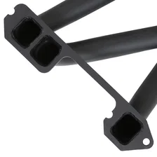 Long Tube Header - Black Paint image 4