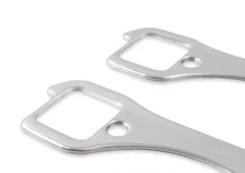 Header Gaskets - Aluminum-Layered - 262-400 Chevrolet Small Block Gen I 1955-91 image 2