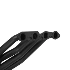 Long Tube Header - Black Paint for Chevrolet image 6