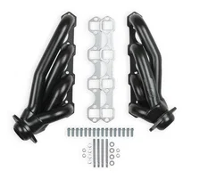 Shorty Headers - Black Painted for Ford Mustang image 1