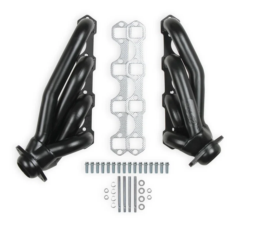 Shorty Headers - Black Painted for Ford Mustang