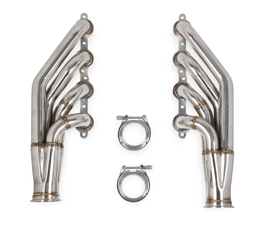 LS Turbo Headers-Natural Finish